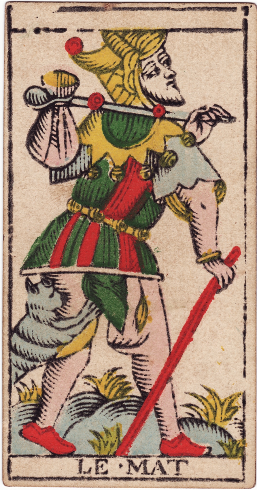 Tarotkarte 0 der Narr